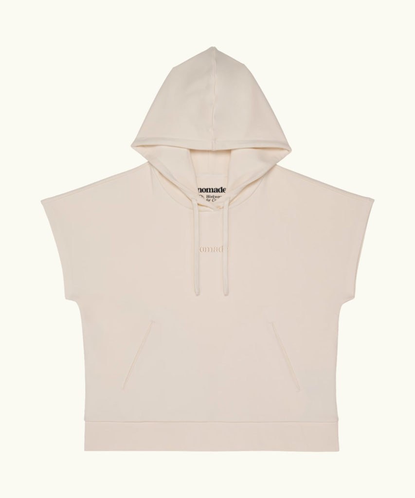 Women's sleeveless hoodie Sunrise